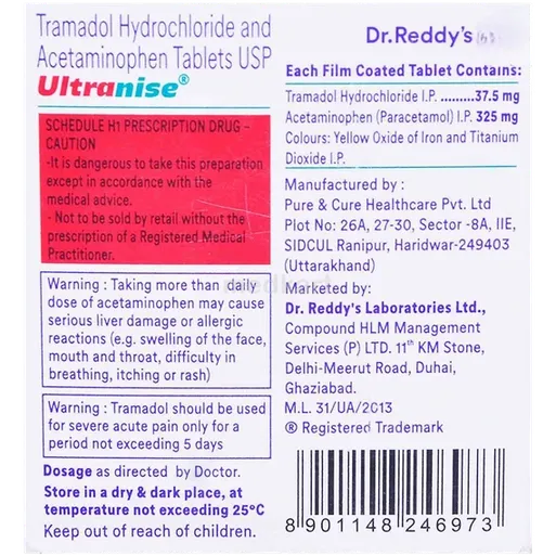 ultranise tablet 10's